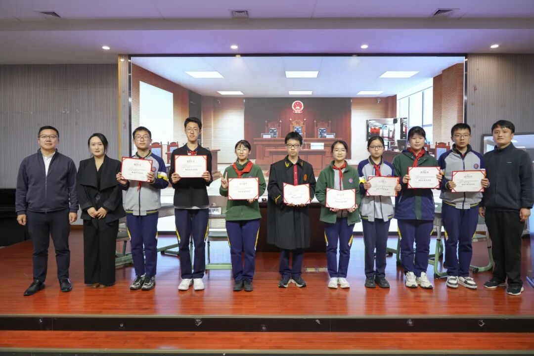 弘齐新闻|我所携手成都外国语学校开展模拟法庭活动